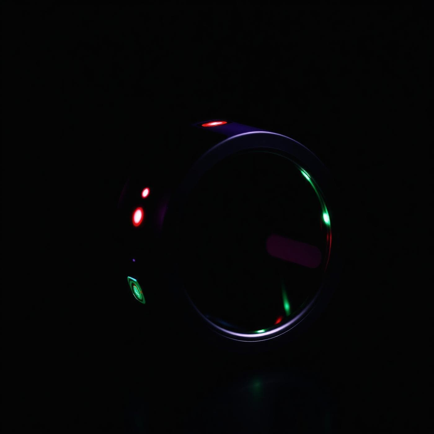 Ring R1 sensor array glowing
