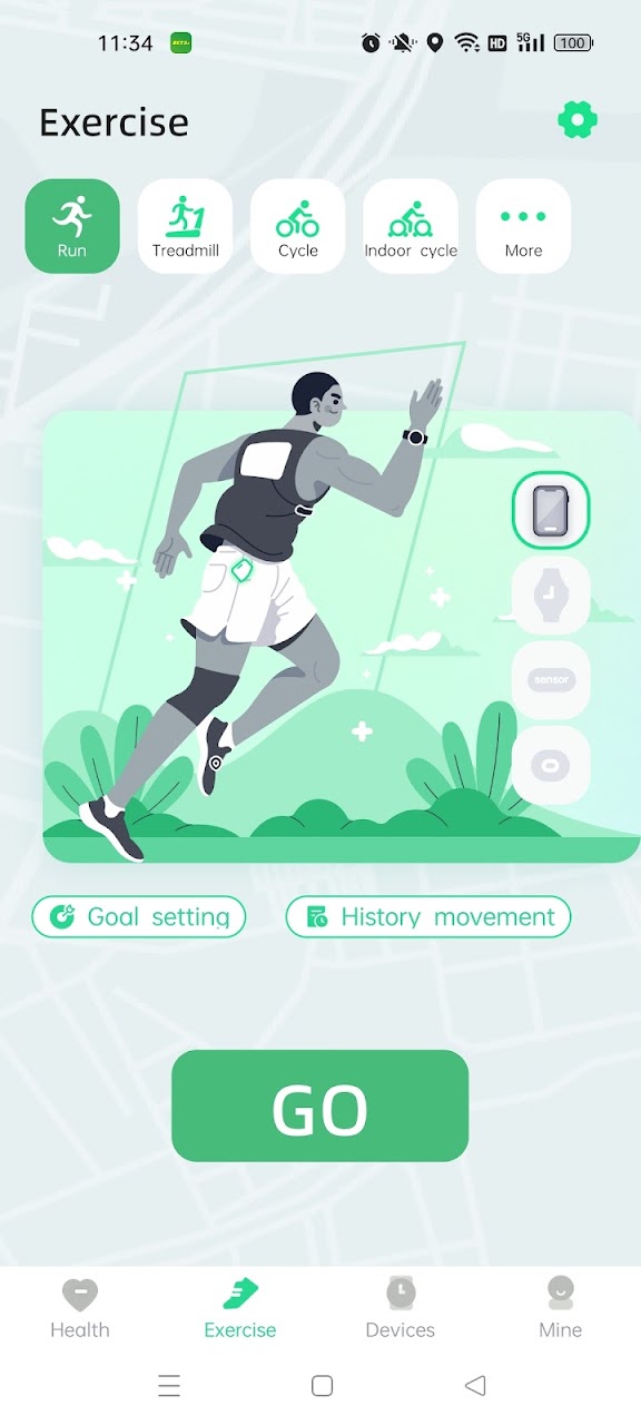 GPS & Exercise Tracking