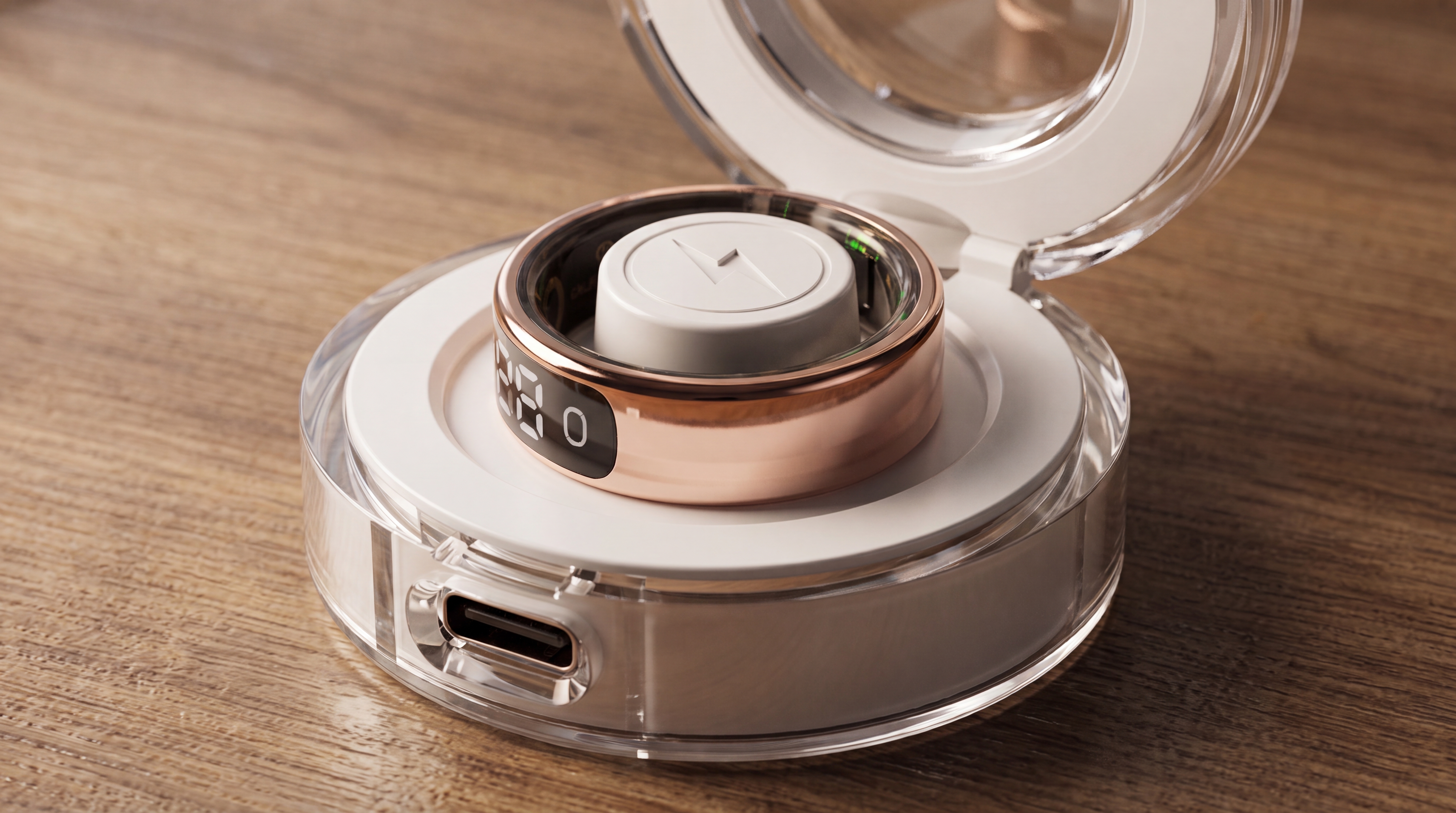 GridsGear R1 Smart Ring Magnetic Charging Dock
